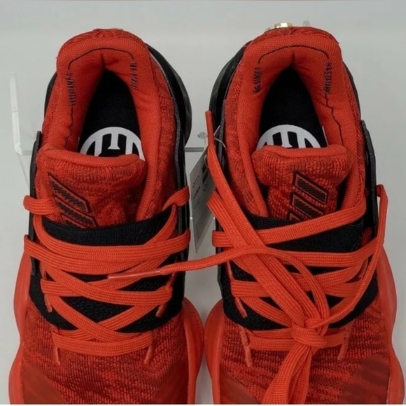 Adidas Harden Vol. 4 Basketball Shoes Red Black EF0999 Men USA Size 7 New main image 5